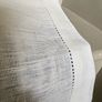 New set of six 100% linen 50cm x 50cm Hemstitch napkins in storage bag Image 7