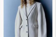 H&amp;M premium wool coat, new, size 14
