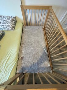 child's cot