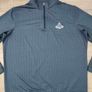Peter Millar Half Zip Portmarnock Golf Club Skull Print Jumper Mens XL Image 2