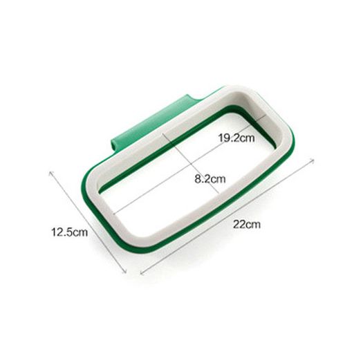 Cabinet Door Garbage Trash Bag Can Box Rack Hanging Holder Kitchen Tool