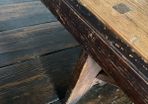 LONG vintage bench x2