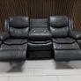 Valerie 3+2 Manual Leather Recliner Sofa Set Image 10