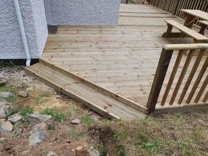 Composite decking supplied and fitted