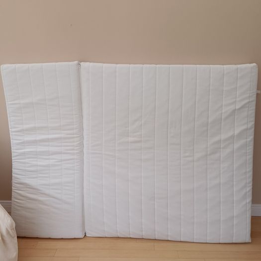 Ikea Lycksele Havet Double Mattress & Unused Cover - No Frame