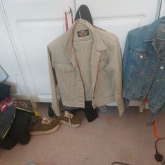 denim harley davidson jacket