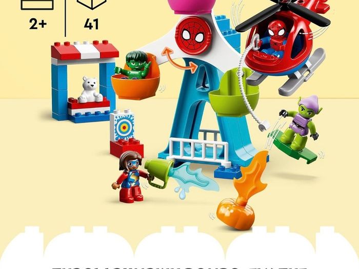Lego Duplo 10963 Spider Man Friends Funfair Adventure