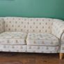 Three-seater sofa with patterned fabric Image 2