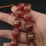Vintage Venetian Style Aventurine Glass Beads Necklace Strand 18 inches Image 5