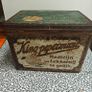 Vintage large Dutch Peppermint tin, "King Peppermunt" early 1900s lithograph tin Image 2