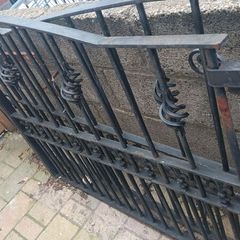 Wrought Iron gates 2 x driveway gates 1x side door gate