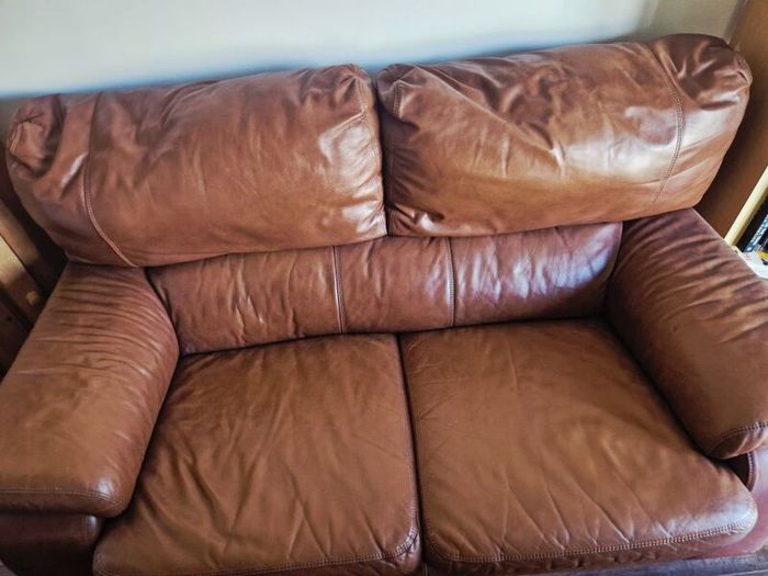 leather couch
