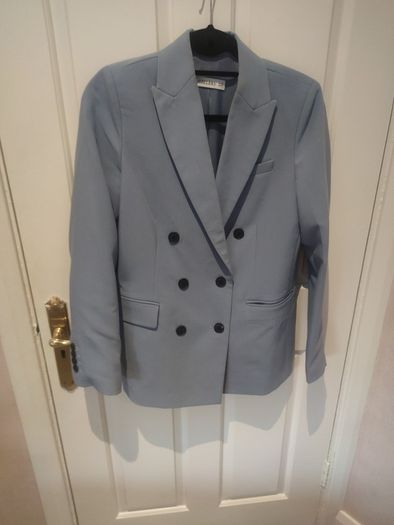 cornflower blue blazer