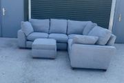 Grey corner sofa