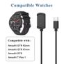 USB Type C Charger for Humi Amazfit T-Rex1 Amazfit GTS/Amazfit GRT 42mm 47mm USB C 100cm Fast Charge Cradle Image 3