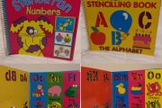 My First Stencil Books x 2