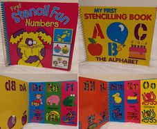 My First Stencil Books x 2