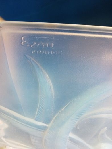 glass bowl Ezran France