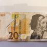 1992 Slovenian 20 Tolarjev Banknote Slovenia Currency Scientist Note Vajkard Image 3