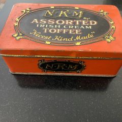 1940 NKM Toffee Tin