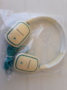 Panasonic RP-HX40 Lightweight On-Ear Stereo Headphones Blue