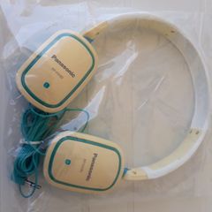 Panasonic RP-HX40 Lightweight On-Ear Stereo Headphones Blue