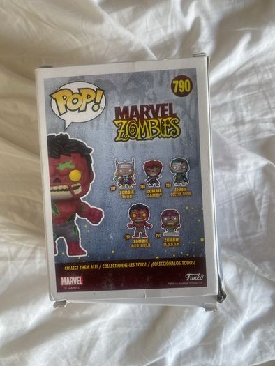 Marvel Funko Pop Zombie Red Hulk