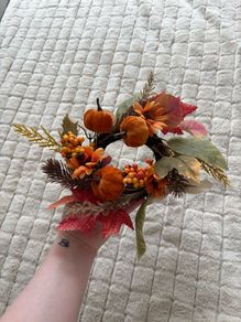 Mini Autumn Wreath / Candle Ring