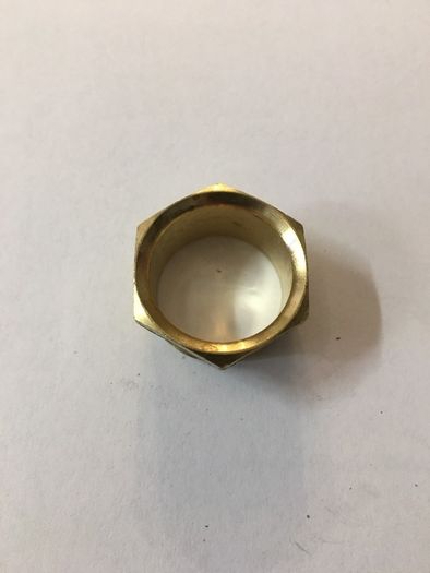 25 mm Short Brass Bushing Pack of 10
