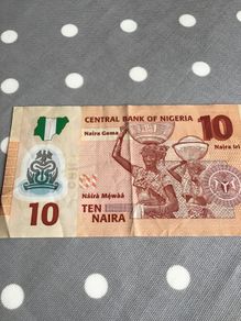 Banknote- Nigeria 10 Naira
