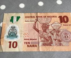 Banknote- Nigeria 10 Naira