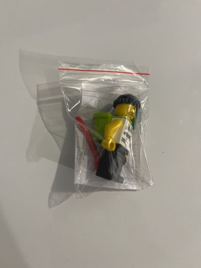 Lego City Police Jail Prisoner minifigure