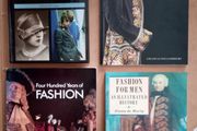 Four History of Clothing/Fashion Books