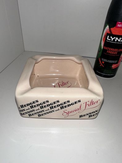 Vintage benson and hedges pub ashtray