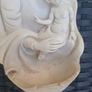 Vintage Italian Madonna and Child wall-hanging Holy water Font Image 5