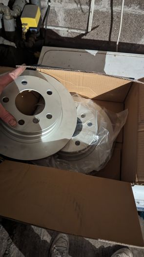 BMW e36 328i sport rear brake discs
