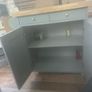 Beautiful Sage Green Kitchen Island / Freestanding Cabinet Image 2