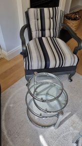 glass top coffee table