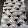 Rug Blue, Grey and Black 120 x 165 Image 3