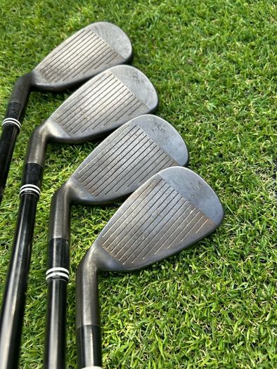 Full set of golf clubs