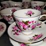 Queen Anne Pink roses set Image 2