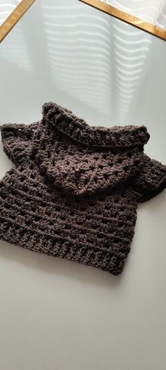 handmade baby sleeveless hoodie