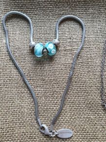 Heavy Newbridge Silver Chain with charms