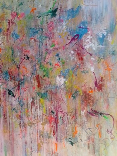 Original Abstract Painting Dublin Painting