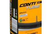 3 x Continental MTB 27.5 Mountain Bike inner tube Presta Valve 650B,Black,27.5"