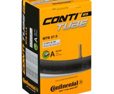 3 x Continental MTB 27.5 Mountain Bike inner tube Presta Valve 650B,Black,27.5"