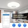 FREE EXPRESS SHIPPING Ceiling Light with Bluetooth Speaker 36W, High Sound Quality ,Cool/Warm White Colour Changing lamp with Remote Control and App,Waterproof Lamp for Bedroom Image 4