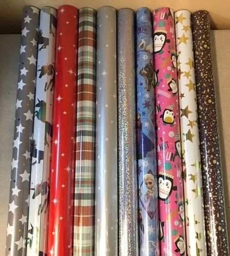 NEW Rolls of Wrapping Paper - Various Designs