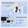 Electric Standing Desk, 120 x 60 cm Height Adjustable Image 5