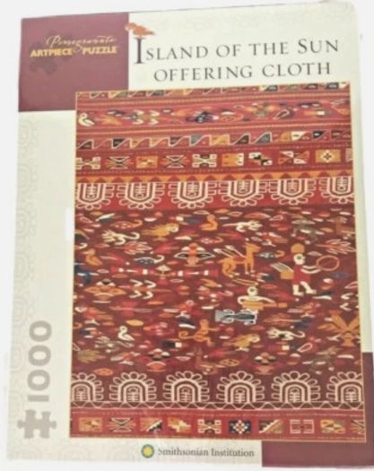 Aztec Island of the Sun Offering Cloth Jigsaw Puzzle 1000 pcs 50x70cm Pomegranate Art